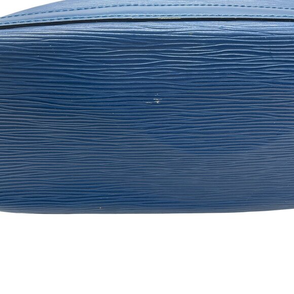 Louis Vuitton Blue Epi Lussac Shoulder Bag - Picture 9 of 11